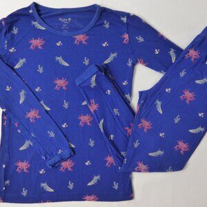 Kyte BABY Axolotl Print Pajama Set, Size 5T
